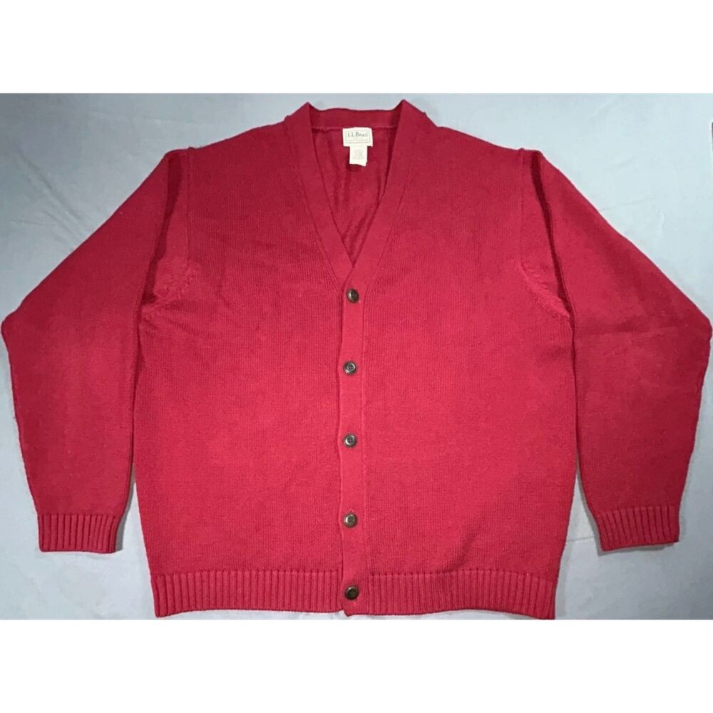 Vintage L.L. Bean Cardigan 100% Cotton